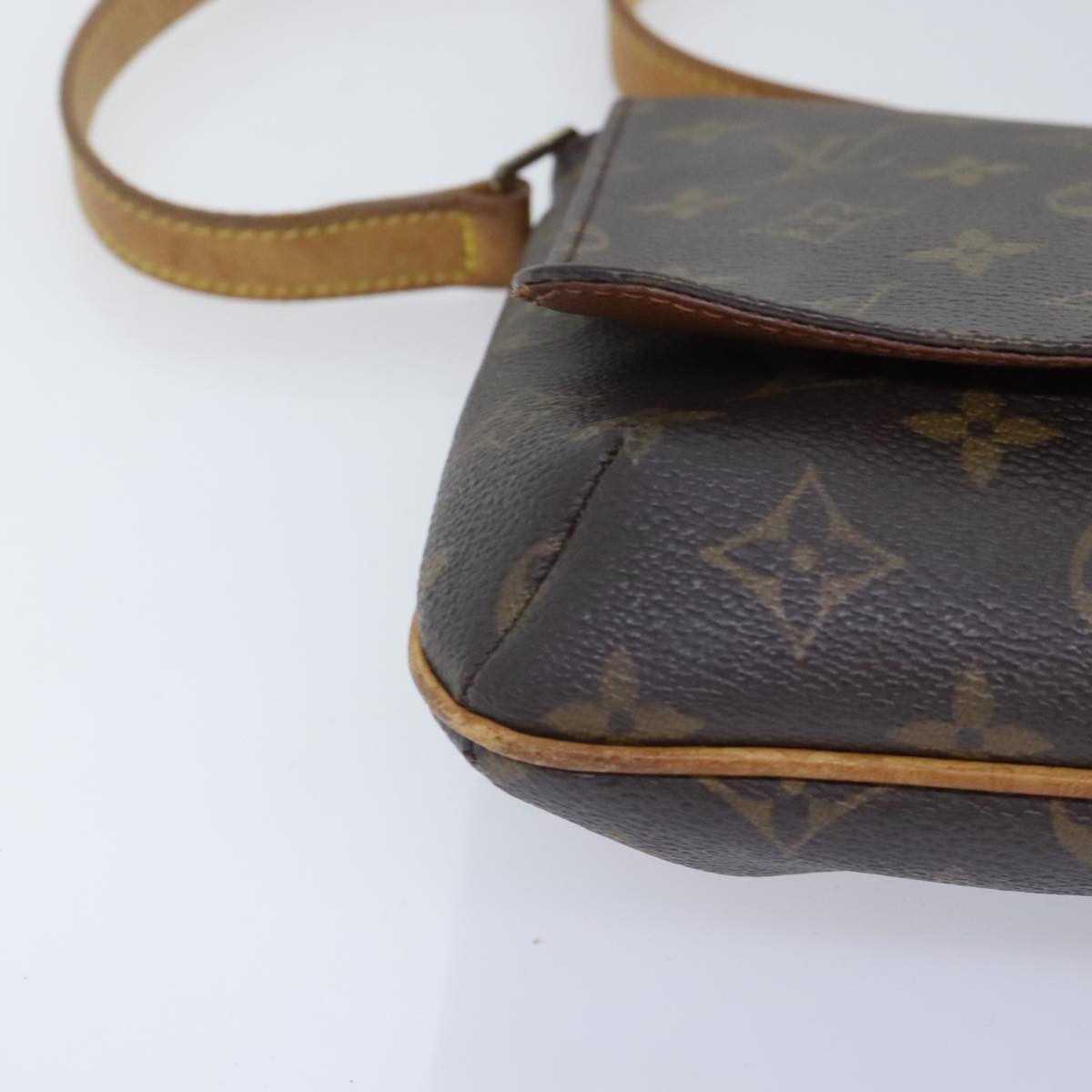 LOUIS VUITTON Monogram Musette Tango Long Shoulder Bag M51388 LV Auth bs18783