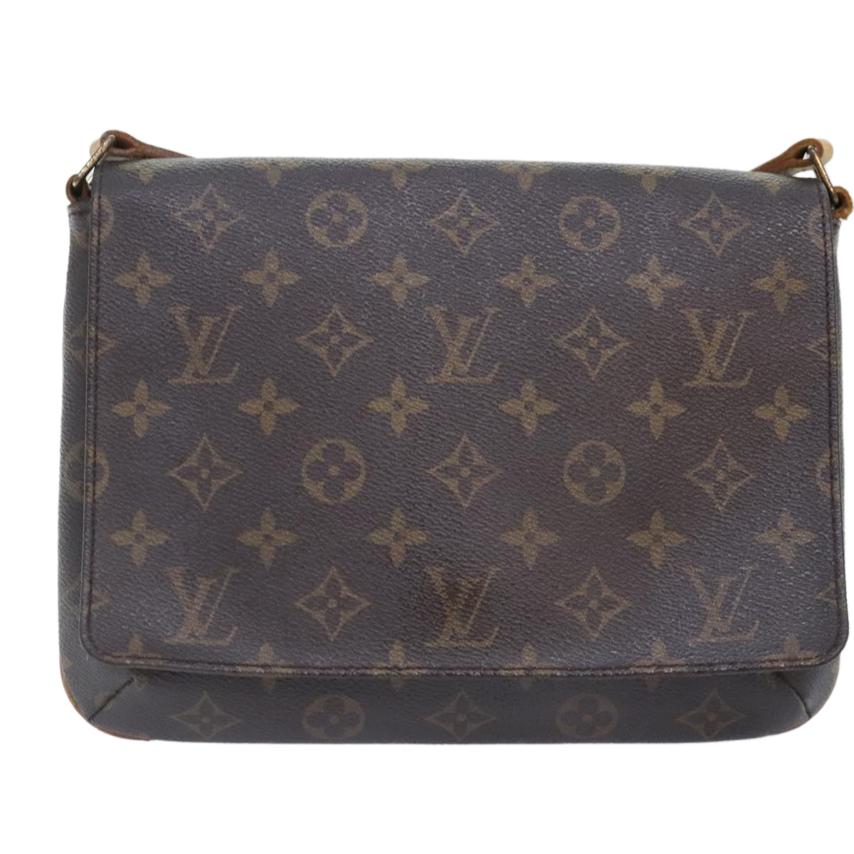 LOUIS VUITTON Monogram Musette Tango Long Shoulder Bag M51388 LV Auth bs18783