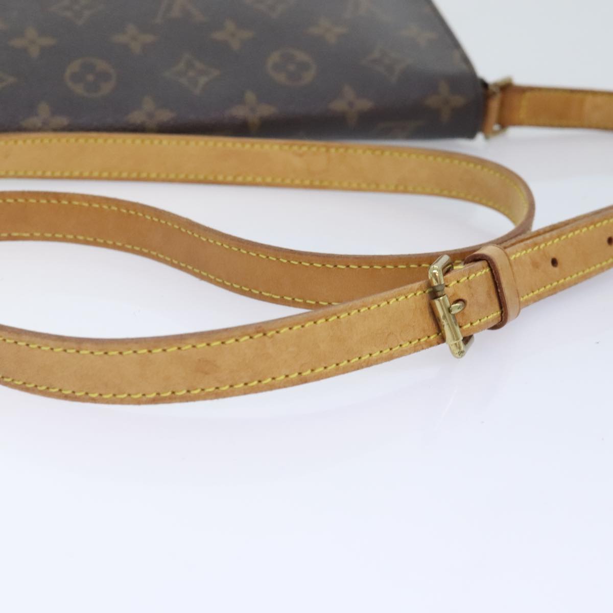 LOUIS VUITTON Monogram Musette Tango Long Shoulder Bag M51388 LV Auth bs18783