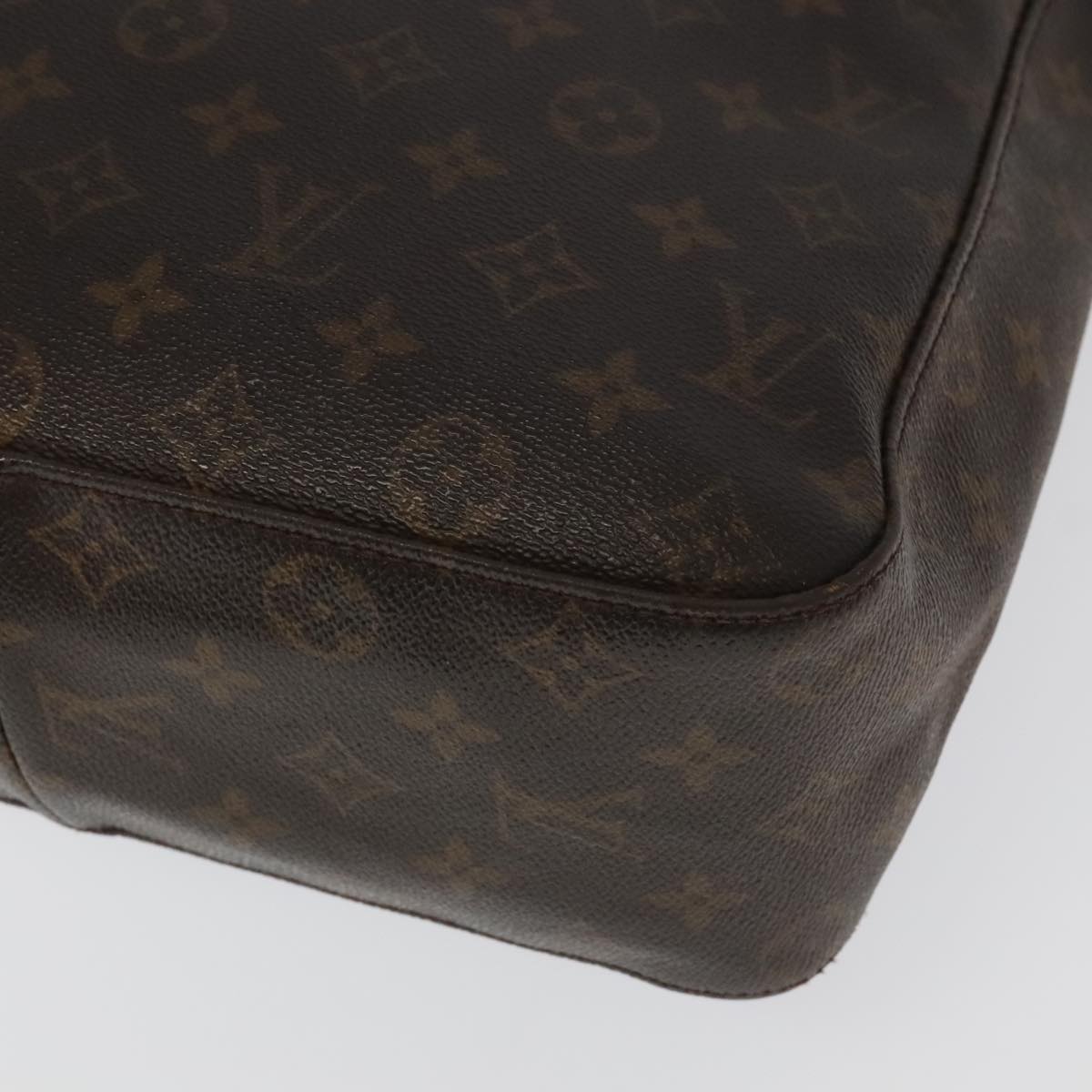 LOUIS VUITTON Monogram Looping GM Shoulder Bag M51145 LV Auth bs18787