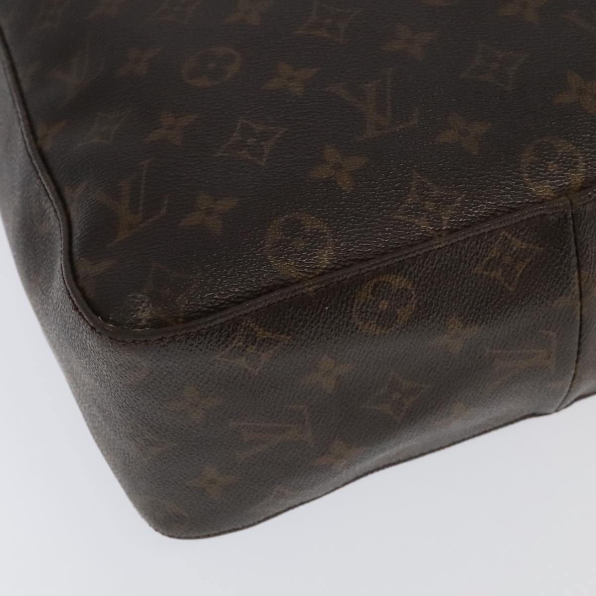 LOUIS VUITTON Monogram Looping GM Shoulder Bag M51145 LV Auth bs18787