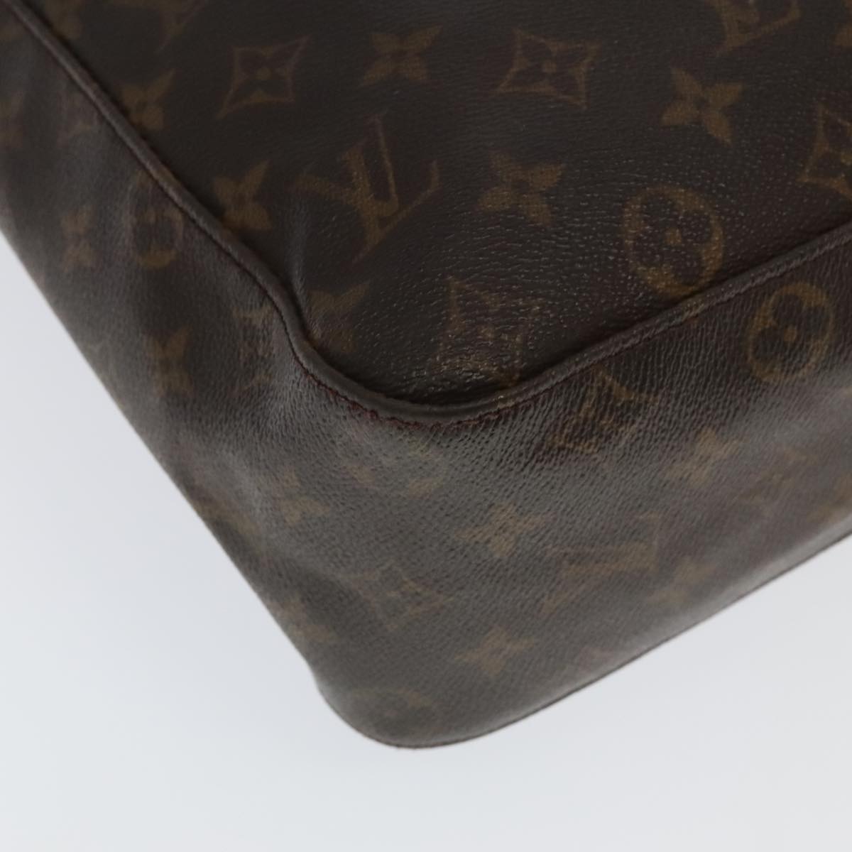 LOUIS VUITTON Monogram Looping GM Shoulder Bag M51145 LV Auth bs18787