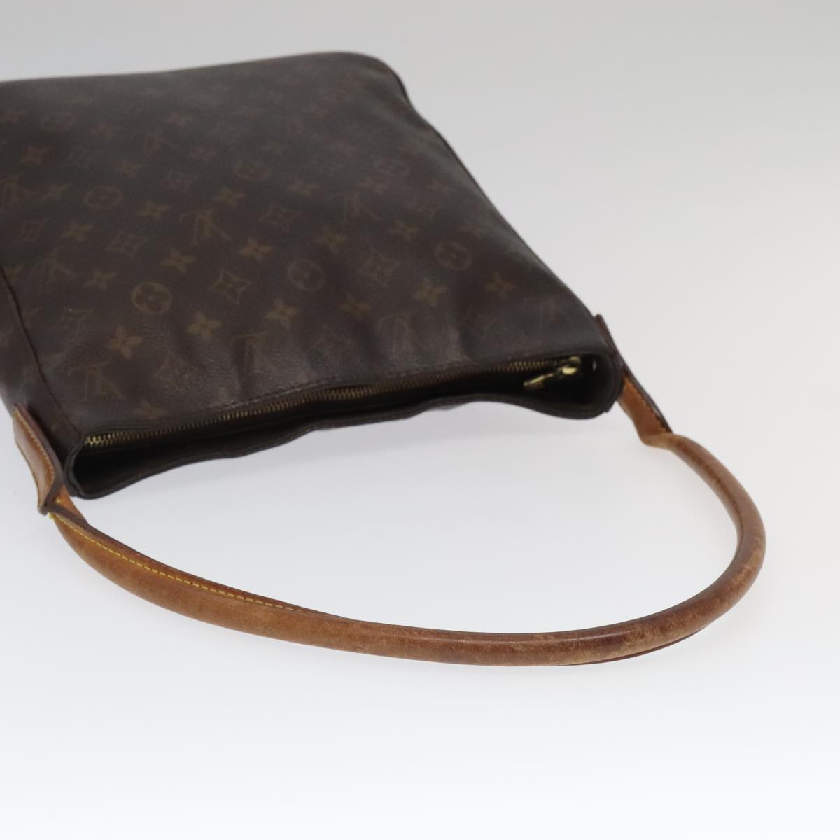 LOUIS VUITTON Monogram Looping GM Shoulder Bag M51145 LV Auth bs18787