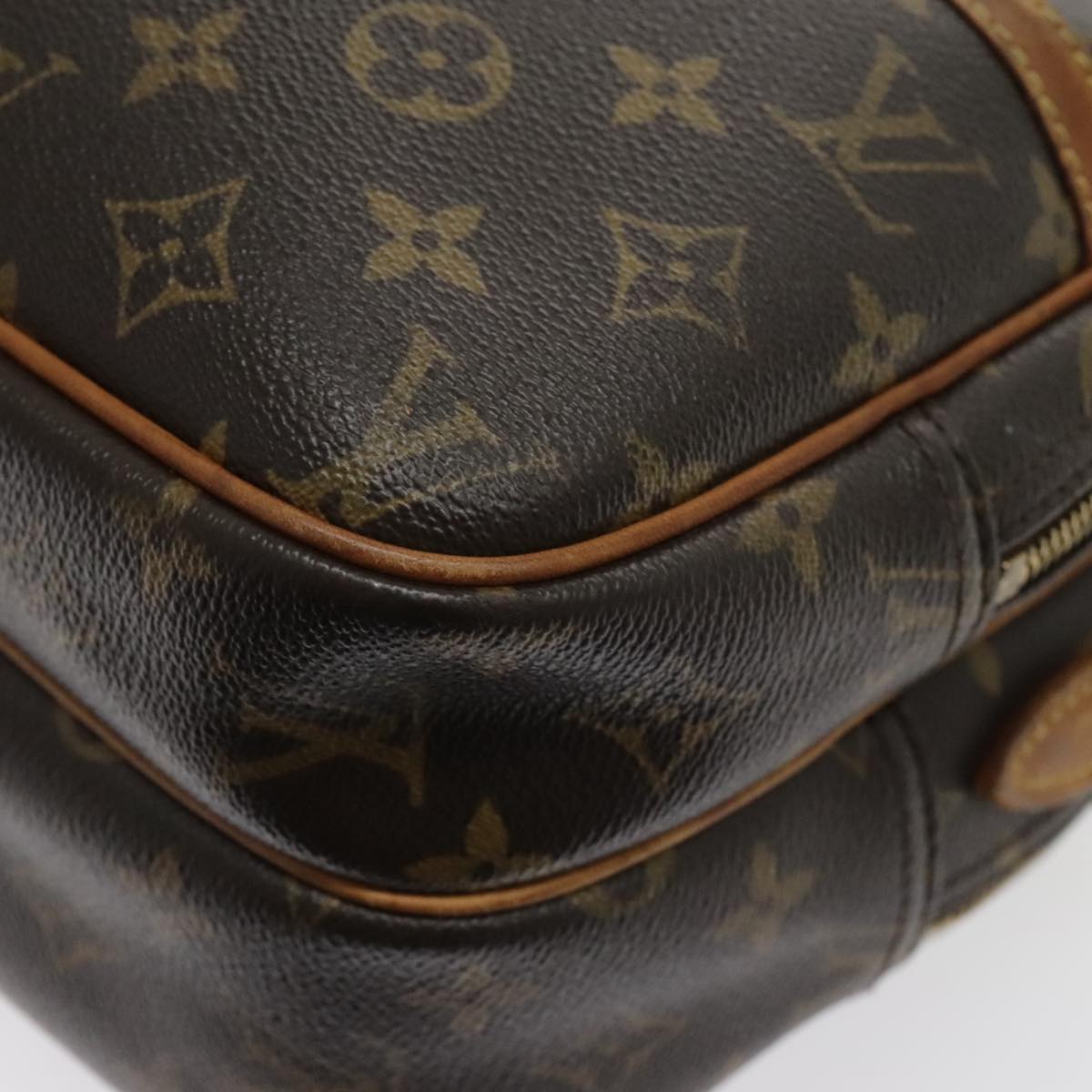 LOUIS VUITTON Monogram Reporter PM Shoulder Bag M45254 LV Auth bs18792