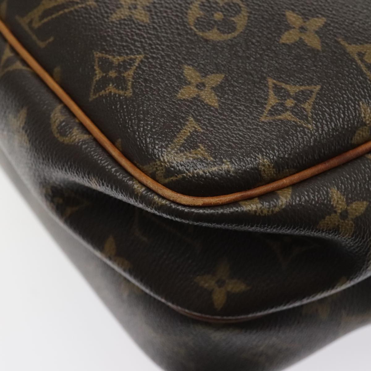 LOUIS VUITTON Monogram Reporter PM Shoulder Bag M45254 LV Auth bs18792