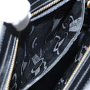 Salvatore Ferragamo Gancini Shoulder Bag Patent leather Black Gold Auth bs18810-21