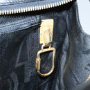 Salvatore Ferragamo Gancini Shoulder Bag Patent leather Black Gold Auth bs18810-11