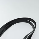 Salvatore Ferragamo Gancini Shoulder Bag Patent leather Black Gold Auth bs18810-14