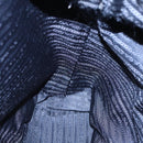 PRADA Tote Bag Nylon Blue Gold Auth bs18821-21