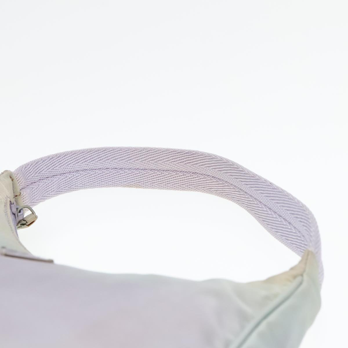 PRADA Hand Bag Nylon Purple Auth bs18823