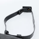 CHANEL V Stitch Waist bag Patent leather Black Gold CC Auth bs18829-5