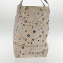 CHANEL Tote Bag Canvas Multicolor Gold CC Auth bs18833-3