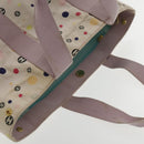 CHANEL Tote Bag Canvas Multicolor Gold CC Auth bs18833-6