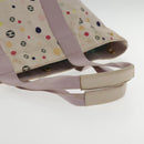 CHANEL Tote Bag Canvas Multicolor Gold CC Auth bs18833-7