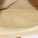 CHANEL Chain Shoulder Bag Caviar Skin Beige Gold CC Auth bs18835-11