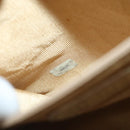 CHANEL Chain Shoulder Bag Caviar Skin Beige Gold CC Auth bs18835-12