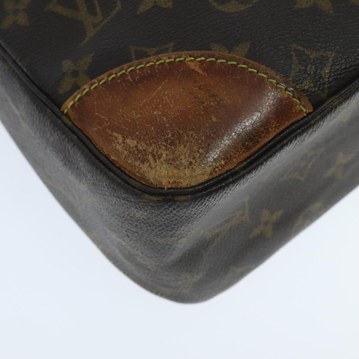 LOUIS VUITTON Monogram Boulogne 30 Shoulder Bag M51265 LV Auth bs18861