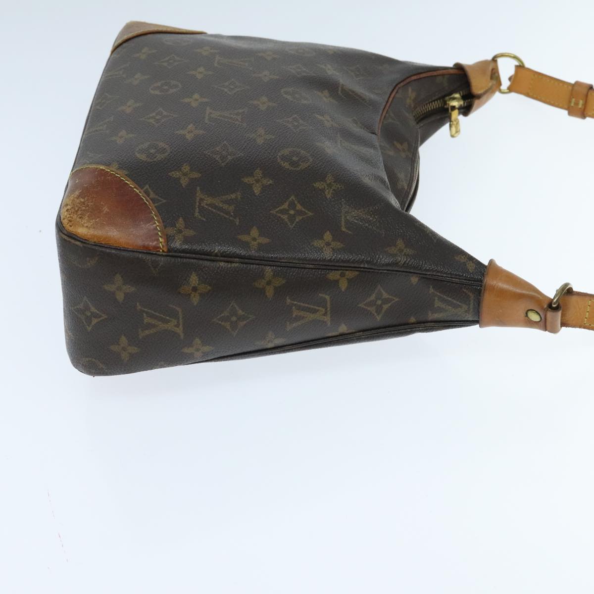 LOUIS VUITTON Monogram Boulogne 30 Shoulder Bag M51265 LV Auth bs18861