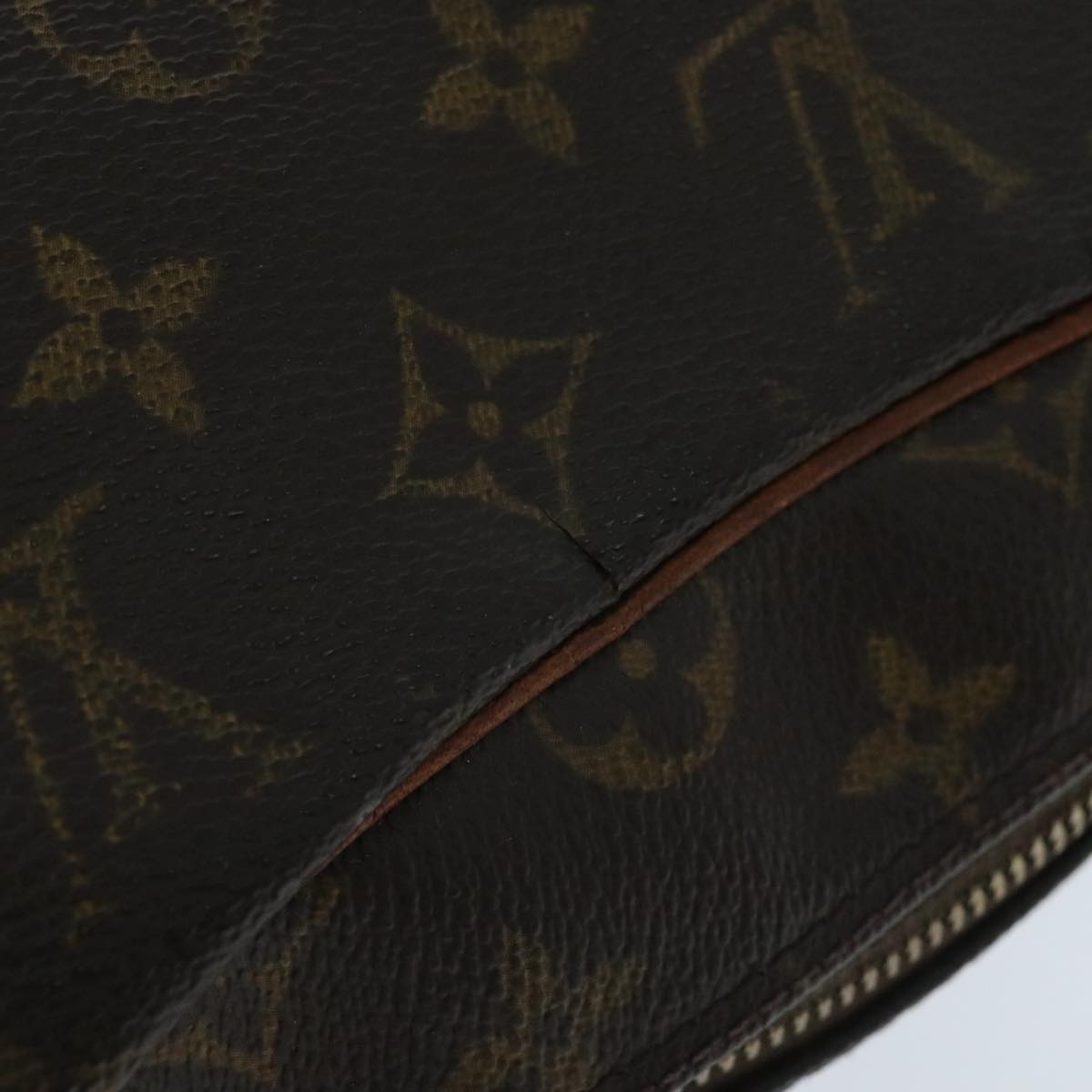 LOUIS VUITTON Monogram Boulogne 30 Shoulder Bag M51265 LV Auth bs18861