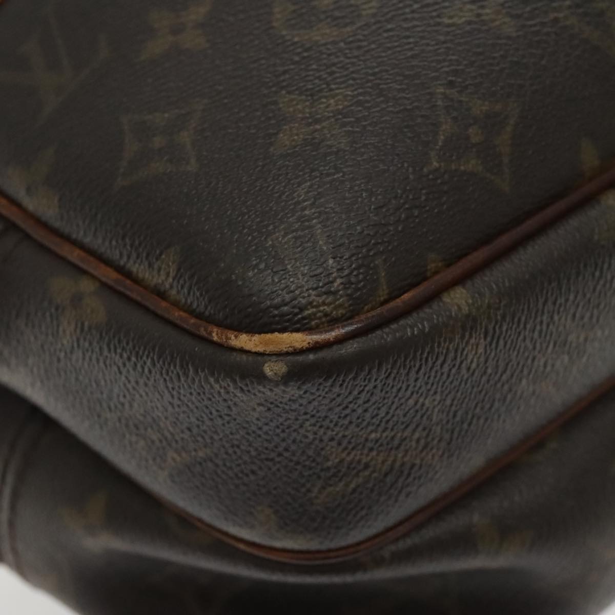 LOUIS VUITTON Monogram Reporter PM Shoulder Bag M45254 LV Auth bs18866