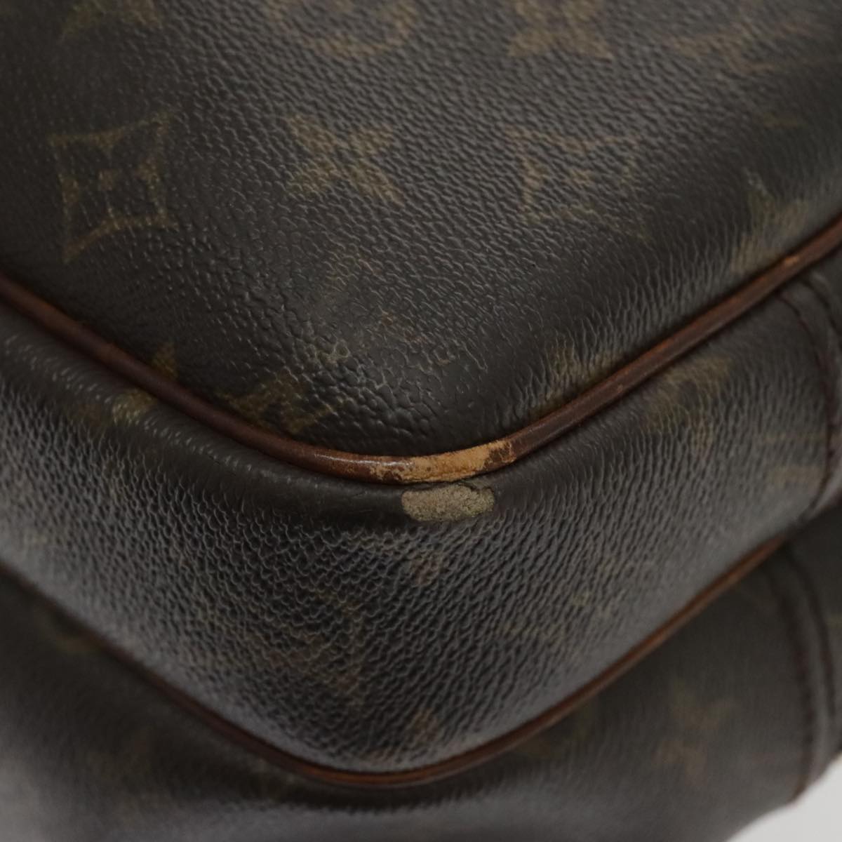 LOUIS VUITTON Monogram Reporter PM Shoulder Bag M45254 LV Auth bs18866