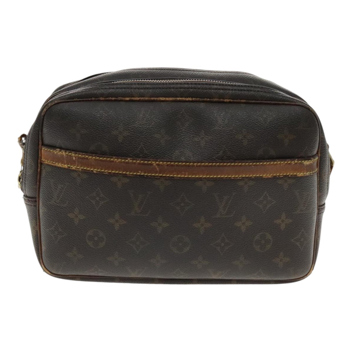 LOUIS VUITTON Monogram Reporter PM Shoulder Bag M45254 LV Auth bs18866