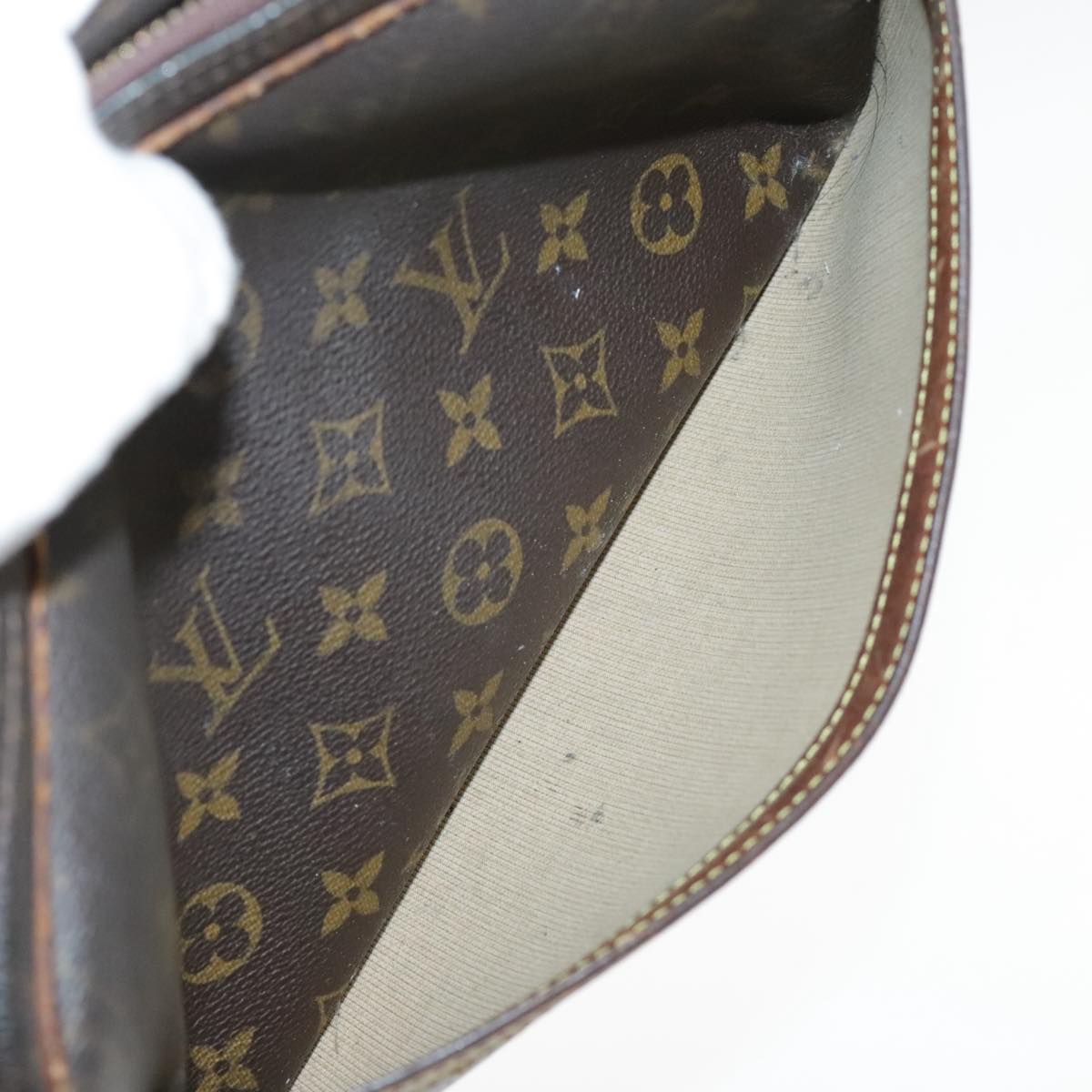 LOUIS VUITTON Monogram Reporter PM Shoulder Bag M45254 LV Auth bs18866