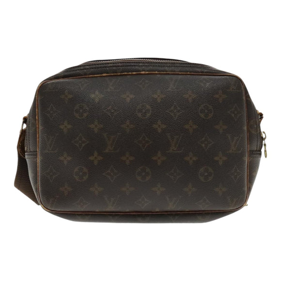 LOUIS VUITTON Monogram Reporter PM Shoulder Bag M45254 LV Auth bs18866