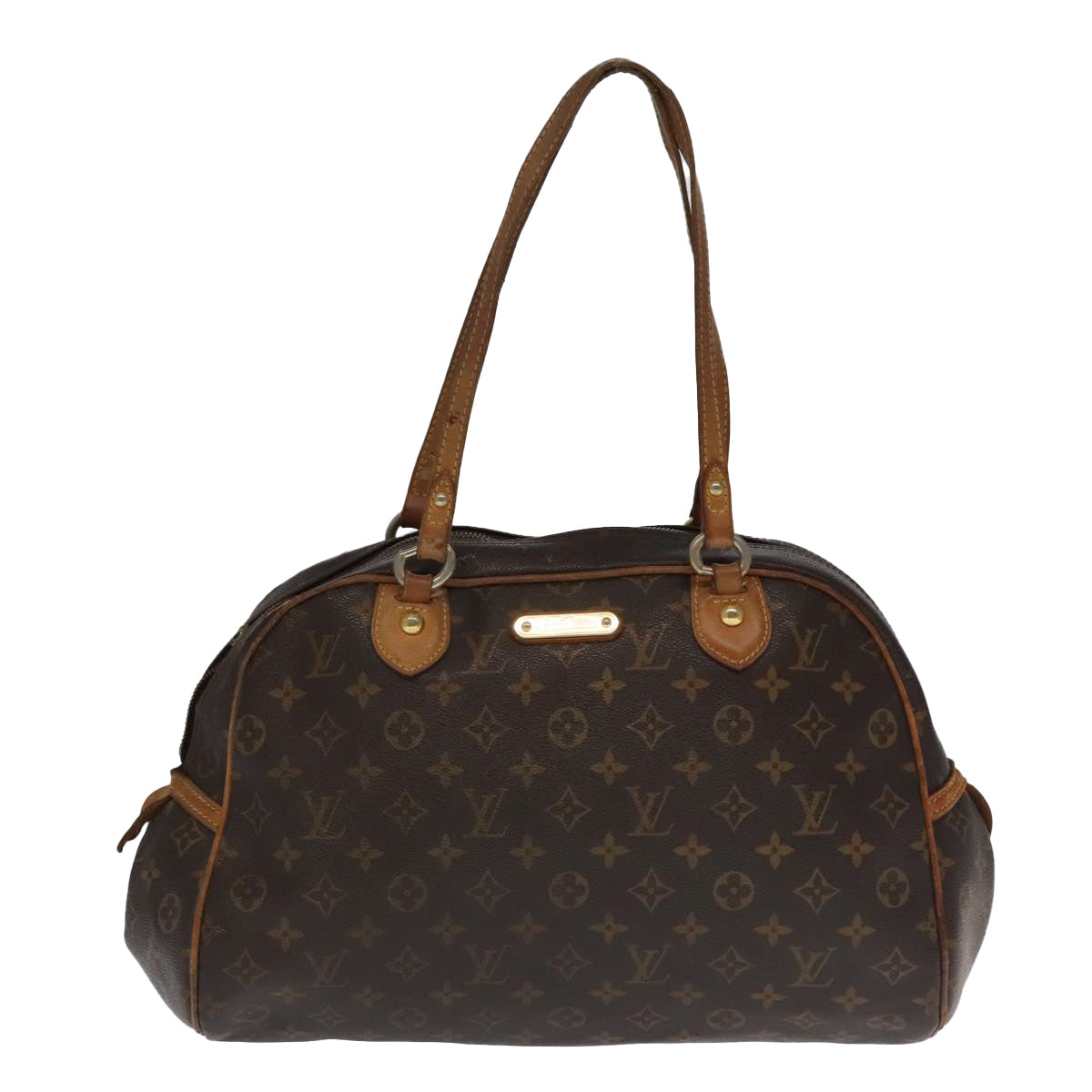 LOUIS VUITTON Monogram Montorgueil GM Shoulder Bag M95566 LV Auth bs18870