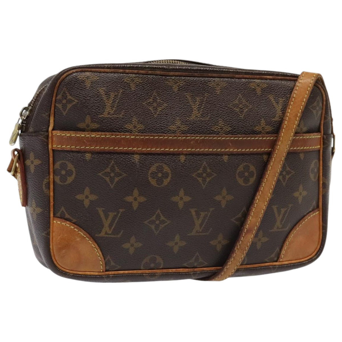 LOUIS VUITTON Monogram Trocadero 27 Shoulder Bag M51274 LV Auth bs18874