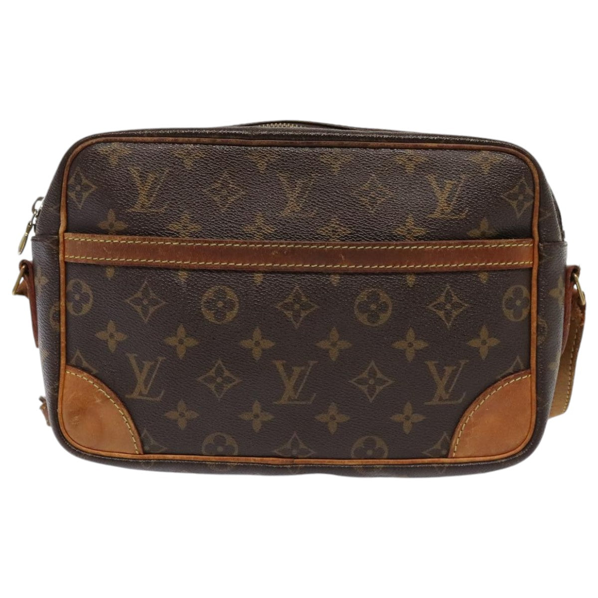 LOUIS VUITTON Monogram Trocadero 27 Shoulder Bag M51274 LV Auth bs18874