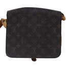 LOUIS VUITTON Monogram Cartouchiere MM Shoulder Bag M51253 LV Auth bs18875-2
