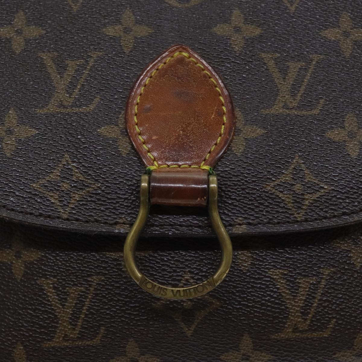 LOUIS VUITTON Monogram Saint Cloud MM Shoulder Bag M51243 LV Auth bs18876