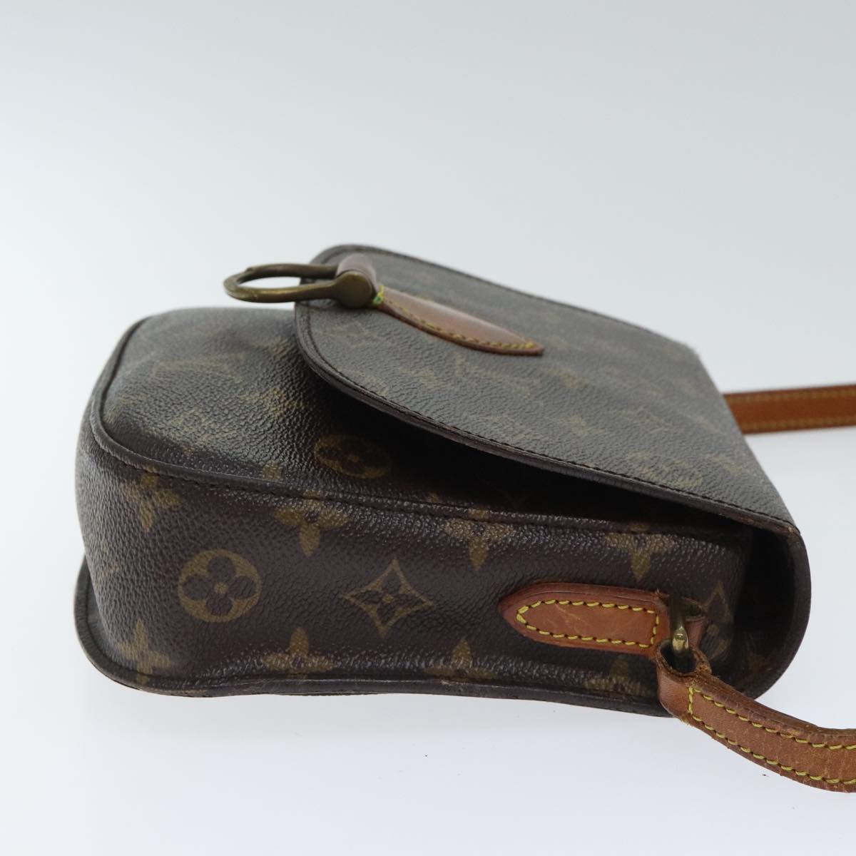 LOUIS VUITTON Monogram Saint Cloud MM Shoulder Bag M51243 LV Auth bs18876