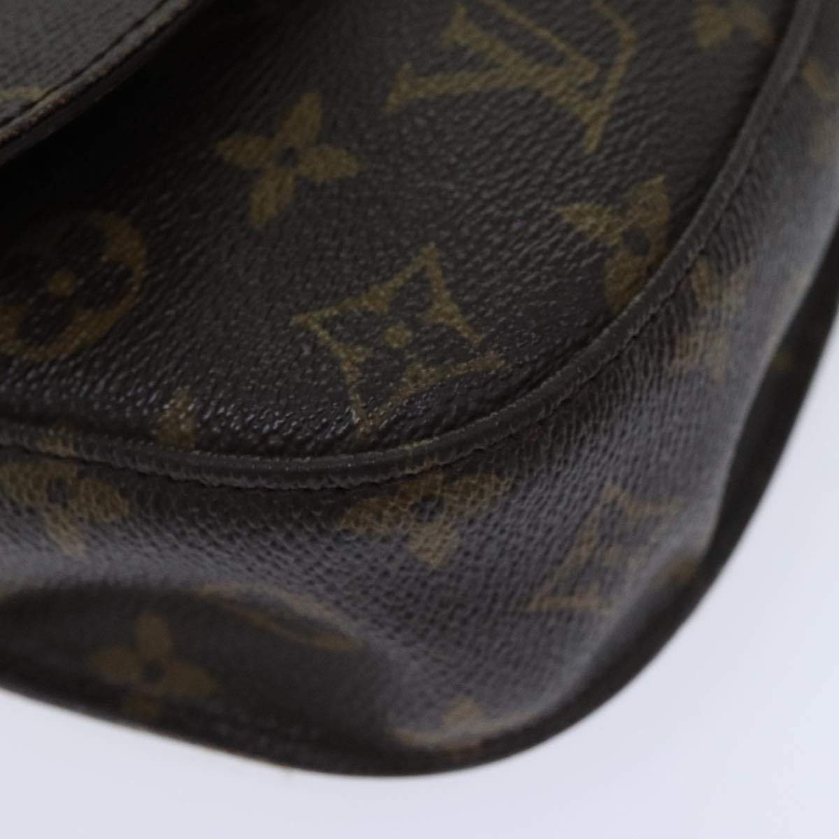 LOUIS VUITTON Monogram Saint Cloud MM Shoulder Bag M51243 LV Auth bs18876