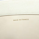 CHANEL COCO Mark Chain Tote Bag Caviar Skin Beige Gold CC Auth bs18886-19