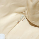 CHANEL COCO Mark Chain Tote Bag Caviar Skin Beige Gold CC Auth bs18886-10