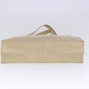 CHANEL COCO Mark Chain Tote Bag Caviar Skin Beige Gold CC Auth bs18886-9