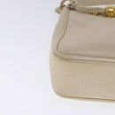 CHANEL Matelasse Chain Shoulder Bag Caviar Skin Beige CC Auth bs18887-9