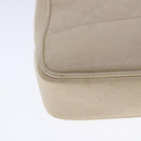 CHANEL Matelasse Chain Shoulder Bag Caviar Skin Beige CC Auth bs18887-15