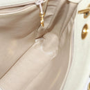 CHANEL Matelasse Chain Shoulder Bag Caviar Skin Beige CC Auth bs18887-19