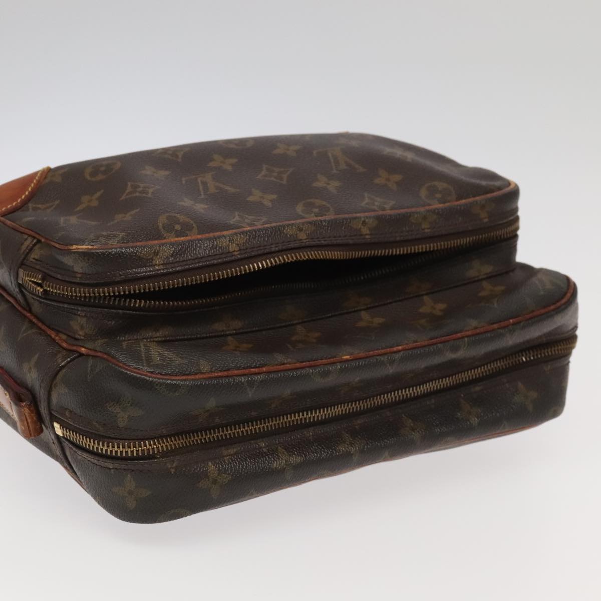 LOUIS VUITTON Monogram Nile Shoulder Bag 2Set M45244 LV Auth bs18912