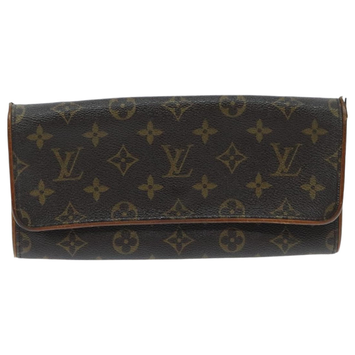 LOUIS VUITTON Monogram Pochette Twin GM Shoulder Bag M51852 LV Auth bs18929