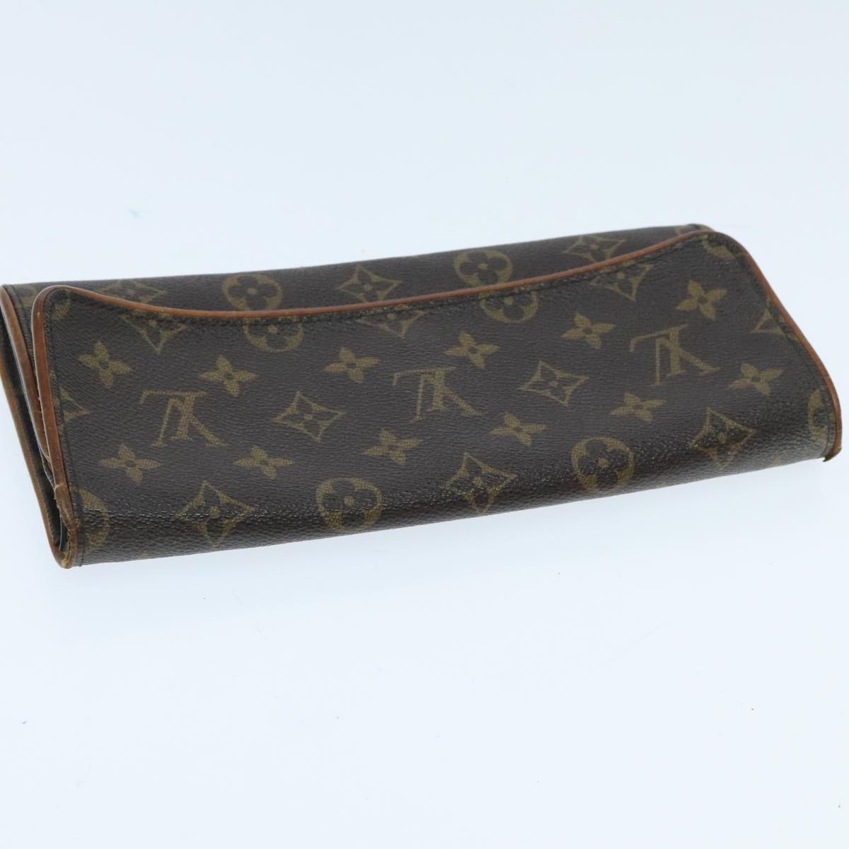 LOUIS VUITTON Monogram Pochette Twin GM Shoulder Bag M51852 LV Auth bs18929