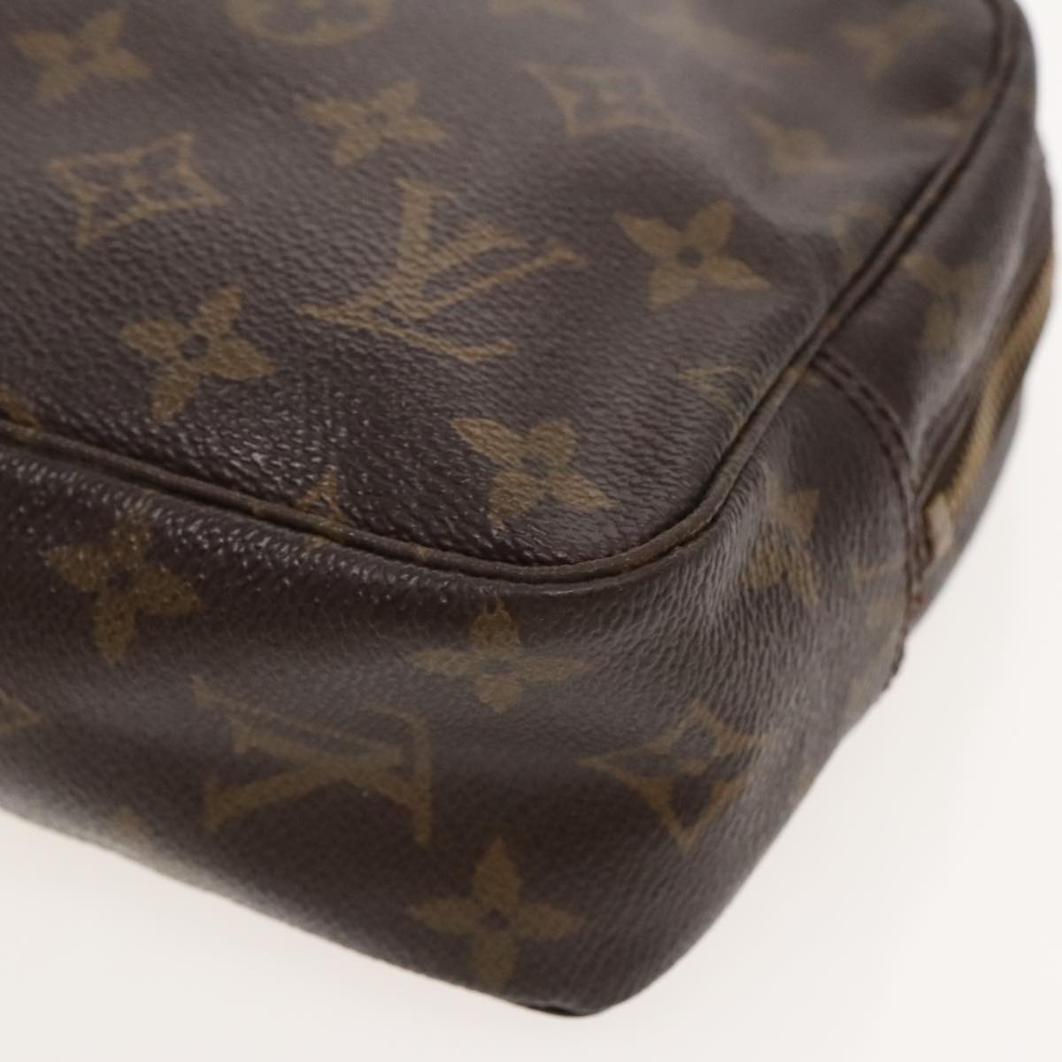 LOUIS VUITTON Monogram Trousse Toilette 23 Clutch Bag M47524 LV Auth bs18958