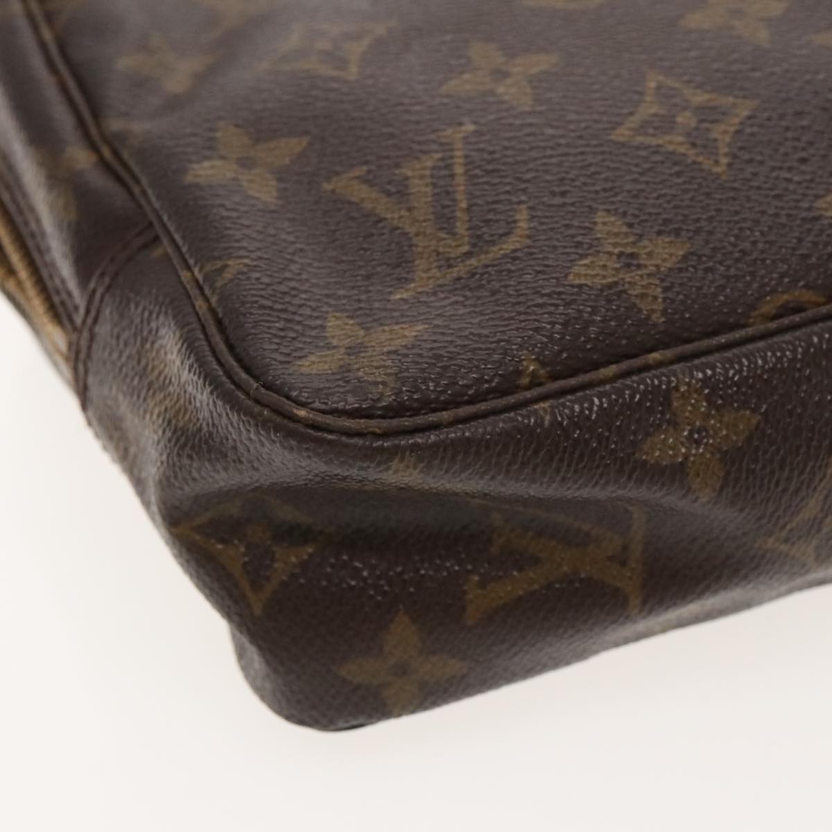 LOUIS VUITTON Monogram Trousse Toilette 23 Clutch Bag M47524 LV Auth bs18958