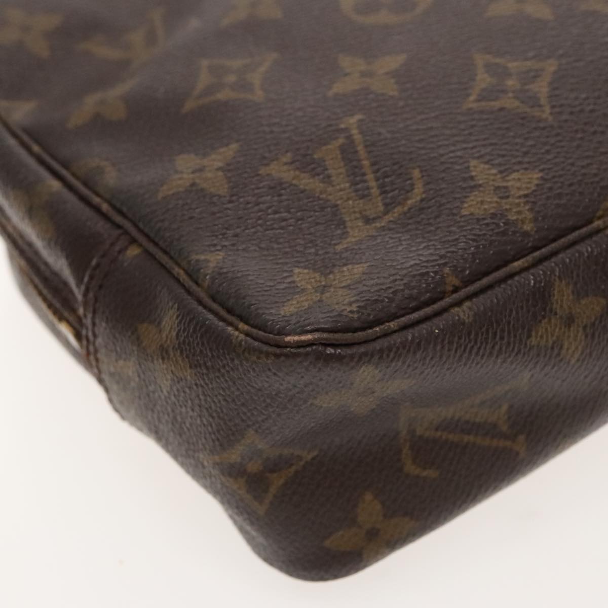 LOUIS VUITTON Monogram Trousse Toilette 23 Clutch Bag M47524 LV Auth bs18958