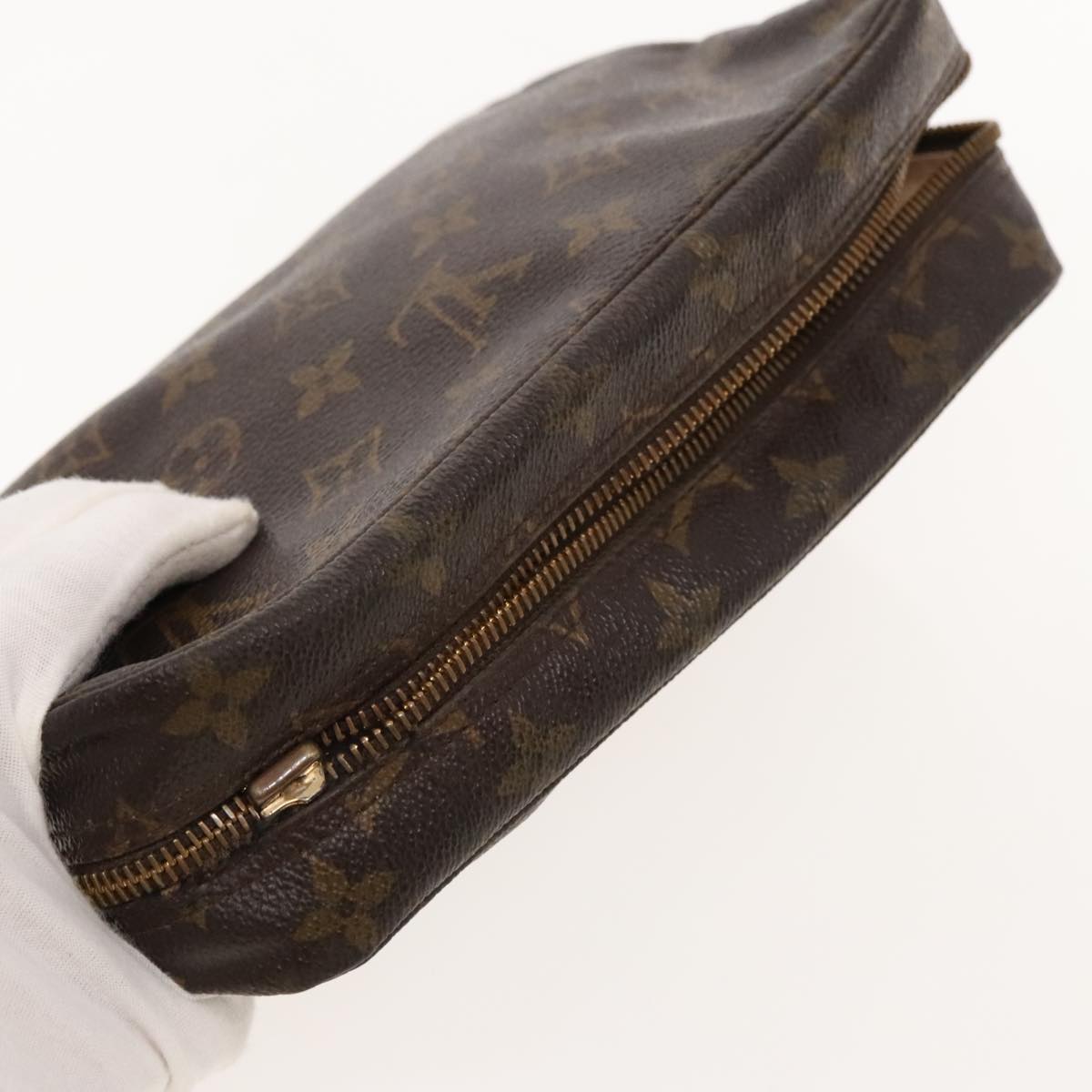 LOUIS VUITTON Monogram Trousse Toilette 23 Clutch Bag M47524 LV Auth bs18958