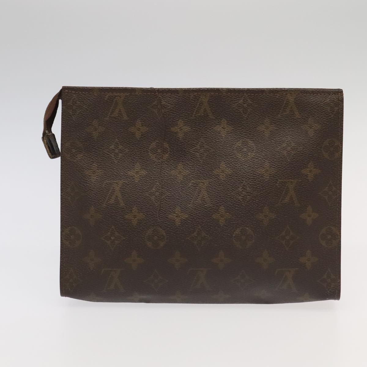 LOUIS VUITTON Monogram Clutch Bag 3Set LV Auth bs18959