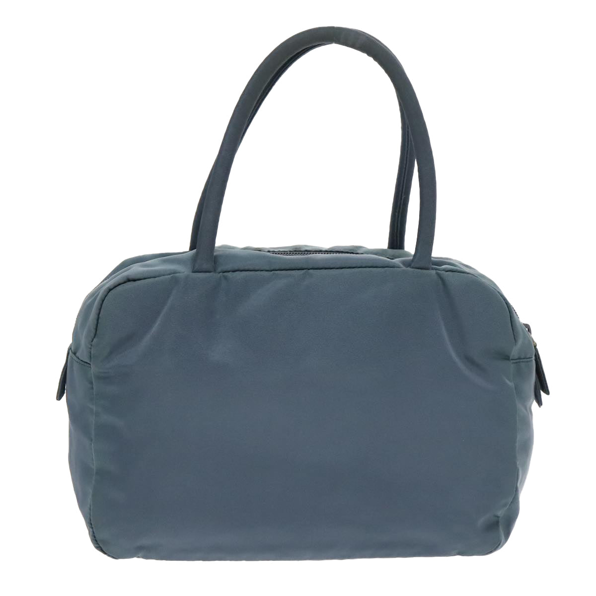 PRADA Hand Bag Nylon Blue Auth bs18964 - 0